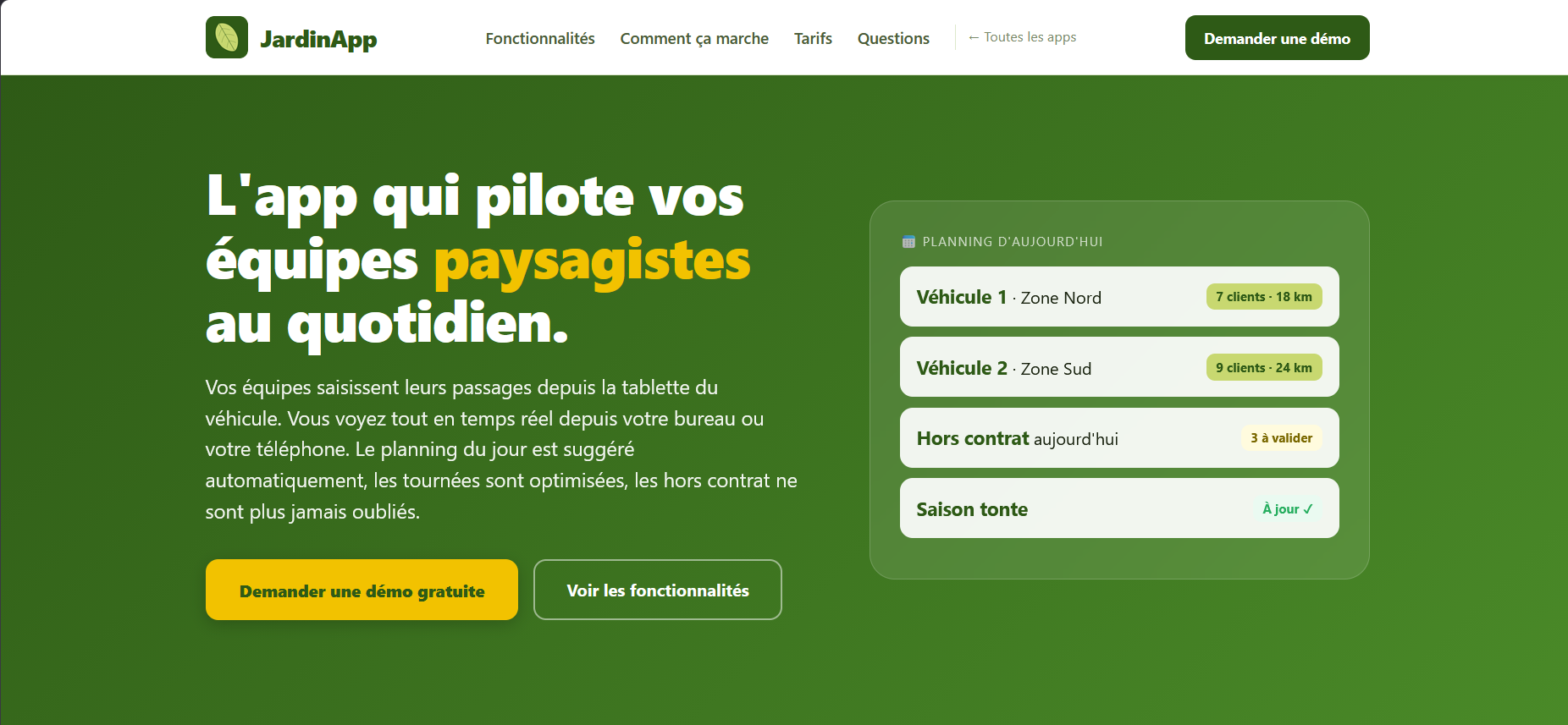 Aperçu JardinApp