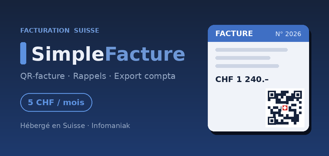 Aperçu SimpleFacture